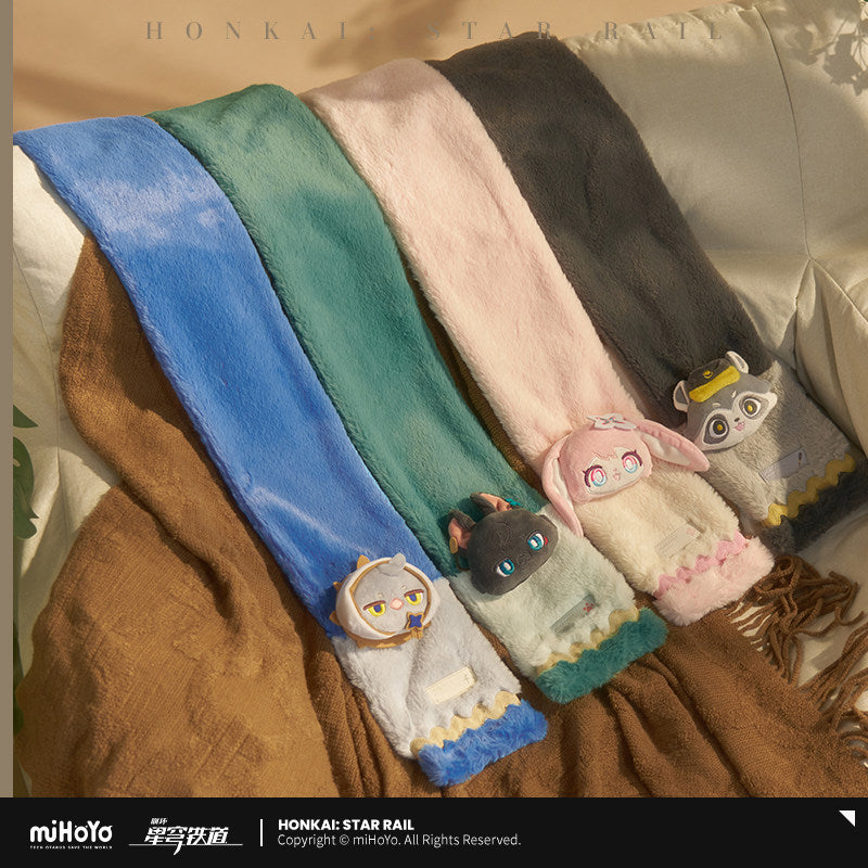 Honkai: Star Rail Fluffy Across the Blue Series Plush Scarf