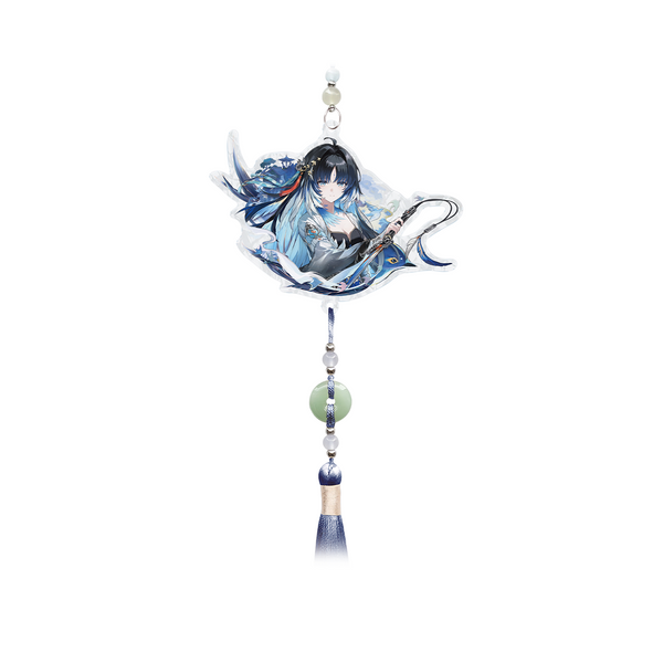 Wuthering Waves Mengzhou's Silhouette Themed Acrylic Keychain – Yangyang: Xuanling