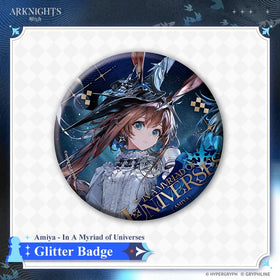 Glitter Badge - Wishes from Stars