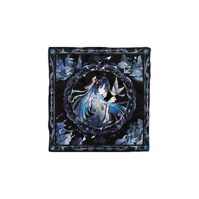 Resonator Themed Reversible Square Silk Scarf