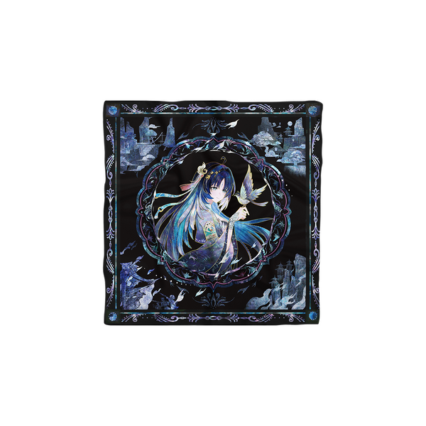 Wuthering Waves Resonator Themed Reversible Square Silk Scarf – Yangyang: Xuanling