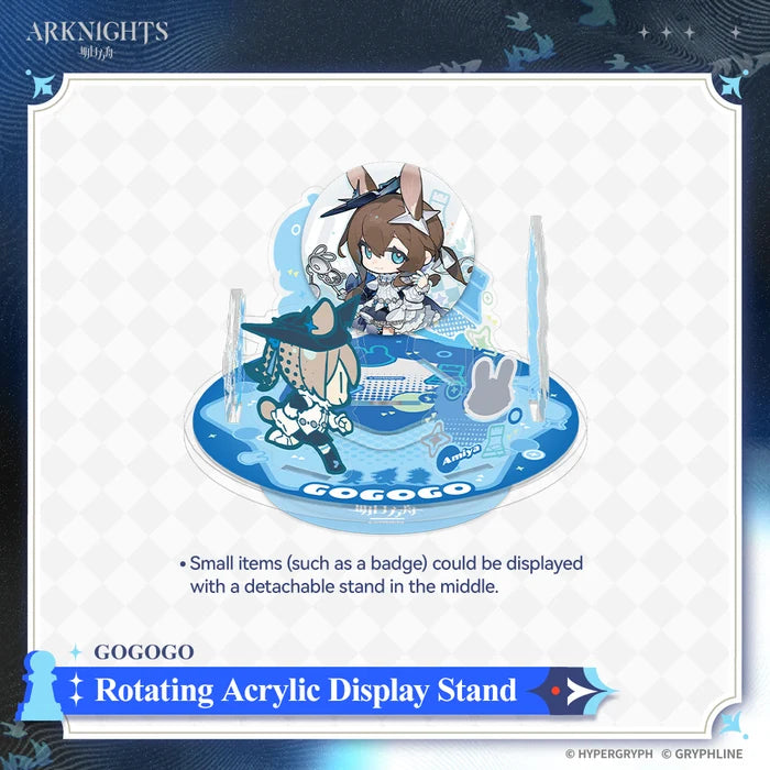 Rotating Acrylic Display Stand - GOGOGO