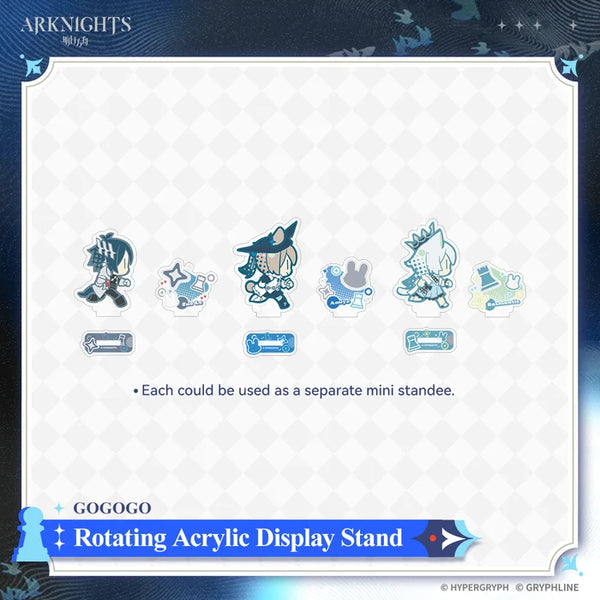 Arknights Rotating Acrylic Display Stand - GOGOGO