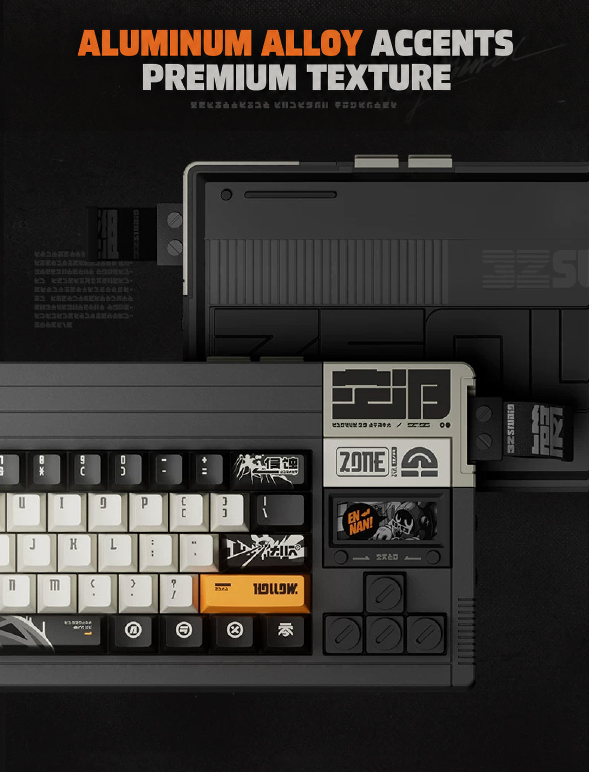 Zenless Zone Zero 3Z Studio "Tidal Noise" Custom Tri-Mode Mechanical Keyboard & Custom Accessory