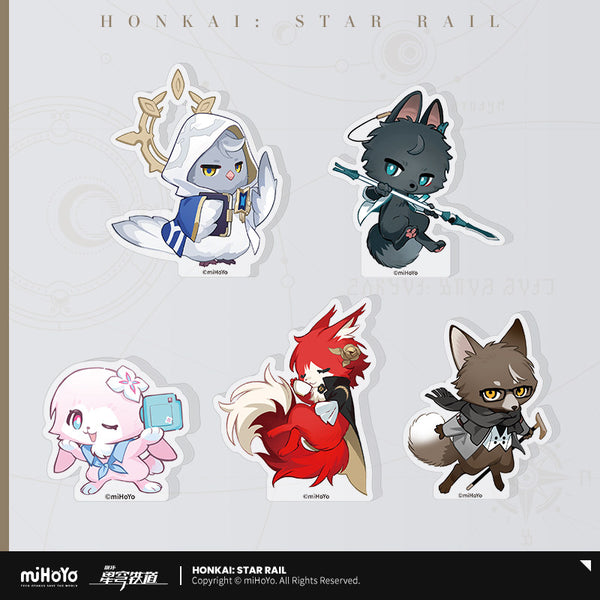 Honkai: Star Rail Fluffy Across the Blue Series Mini Acrylic Stand