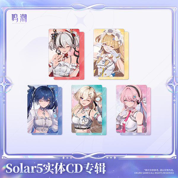 Wuthering Waves Solar5 Themed CD Album