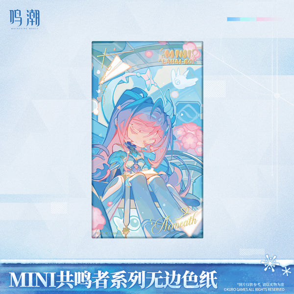 Wuthering Waves Chibi Resonator Series Unframed Colored Paper