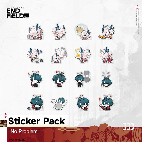 Arknights: Endfield Sticker Pack - "No Problem"
