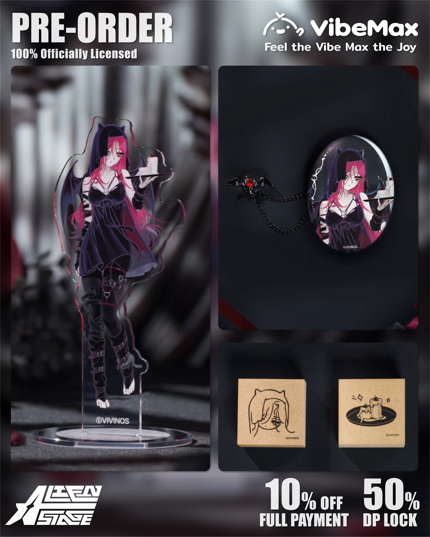 Alien Stage × March Monster CAFE Series Collectibles - Official PreOrder