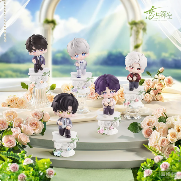 Witnessed by Deepspace Series Finger Vow Ring Holder Figure