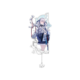 Porcelain Radiance Series Metal Bookmark