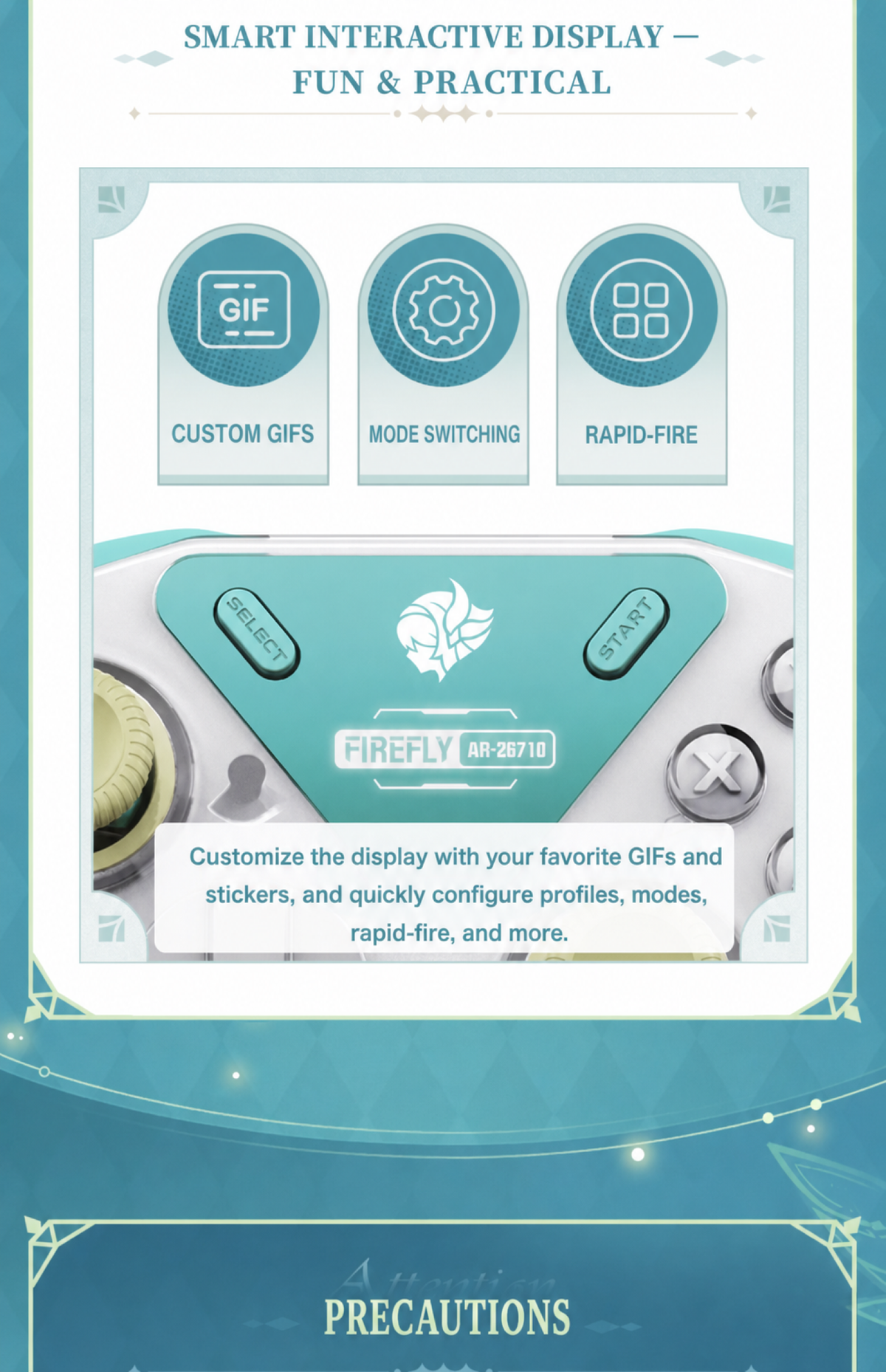 Firefly Force Feedback Elite Controller