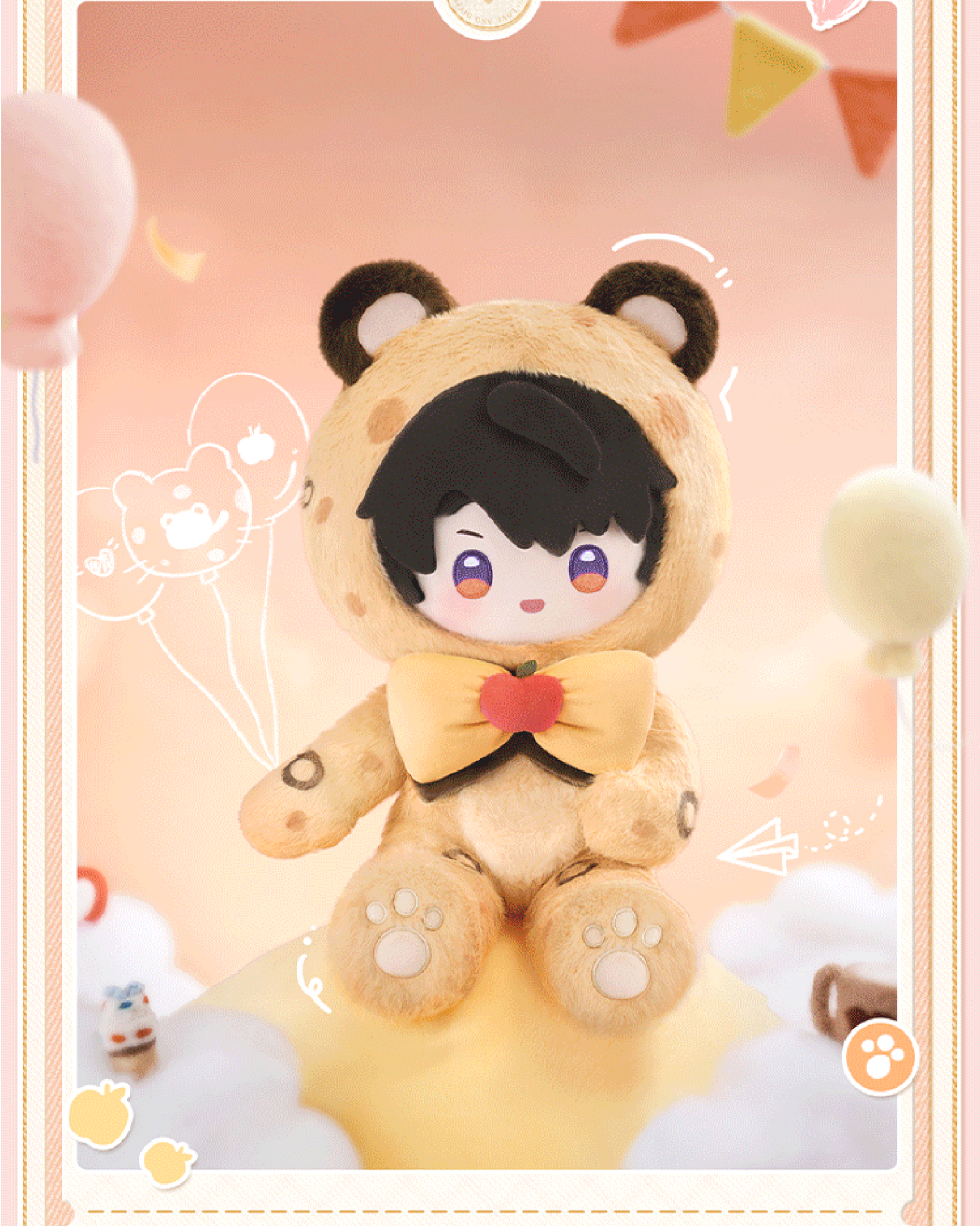 Fluffy Party Series 40cm Plushie Doll