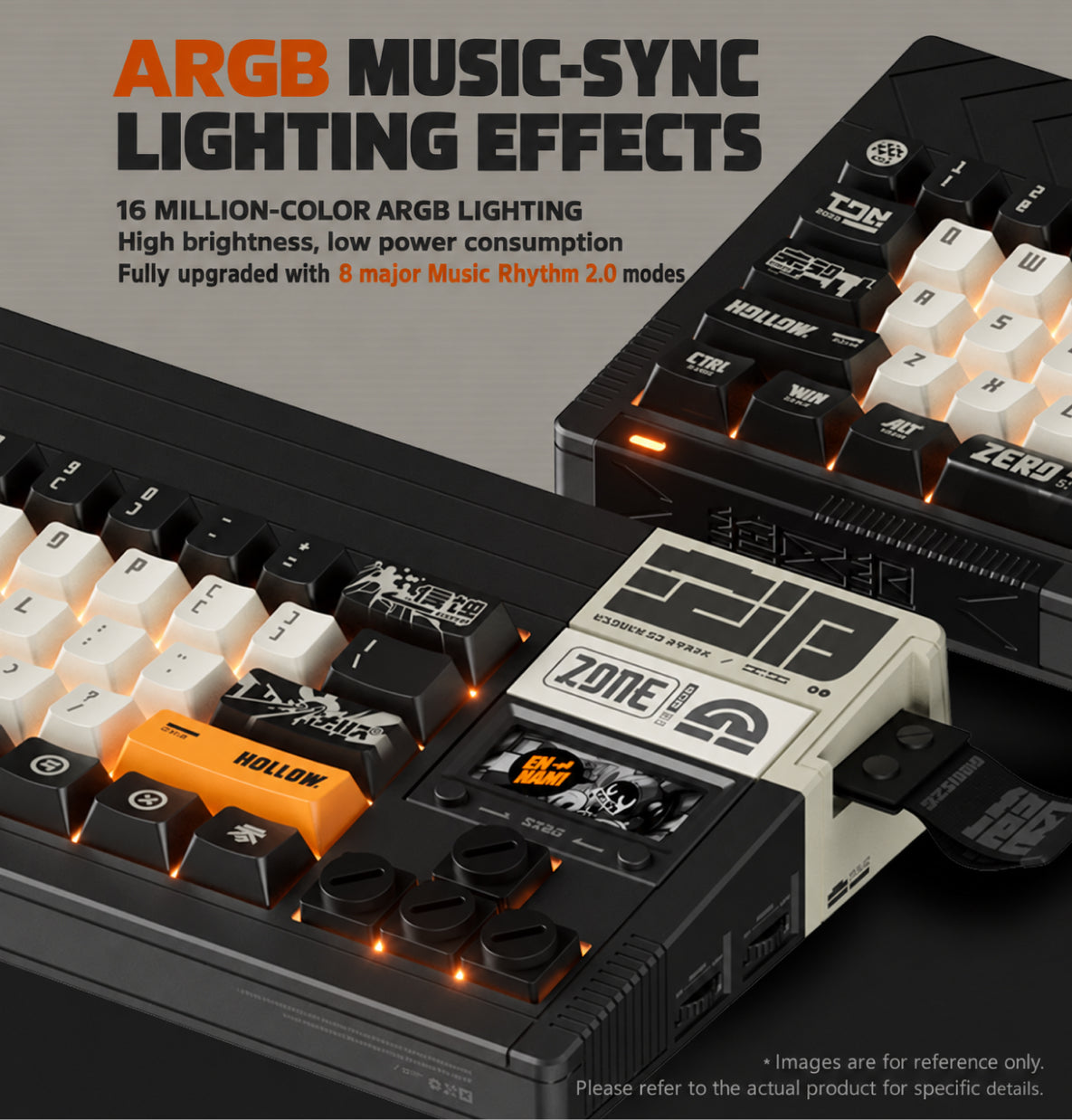 Zenless Zone Zero 3Z Studio "Tidal Noise" Custom Tri-Mode Mechanical Keyboard & Custom Accessory