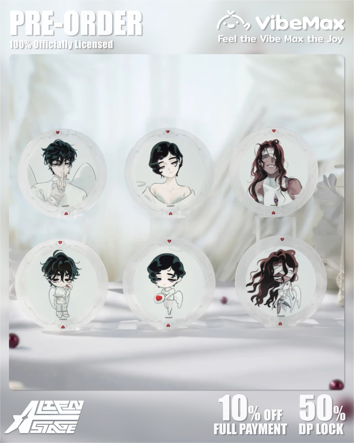 Alien Stage × March Monster CAFE Series Collectibles - Official PreOrder