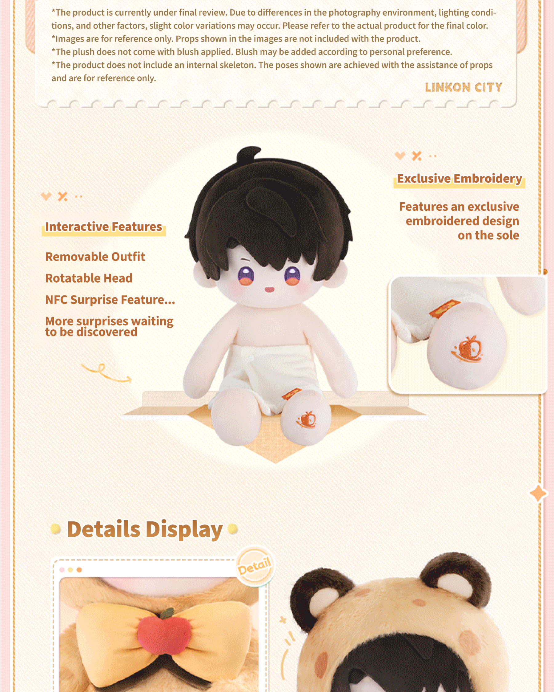 Fluffy Party Series 40cm Plushie Doll