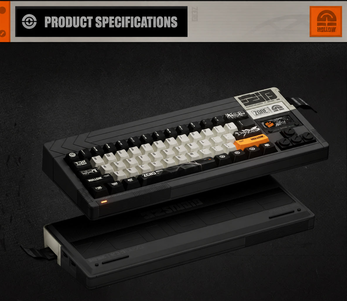 Zenless Zone Zero 3Z Studio "Tidal Noise" Custom Tri-Mode Mechanical Keyboard & Custom Accessory