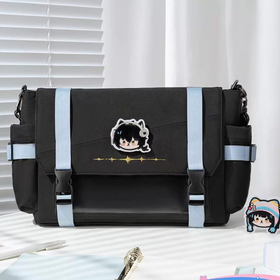 Echoes of the Heart Series Rover Crossbody Canvas Bag