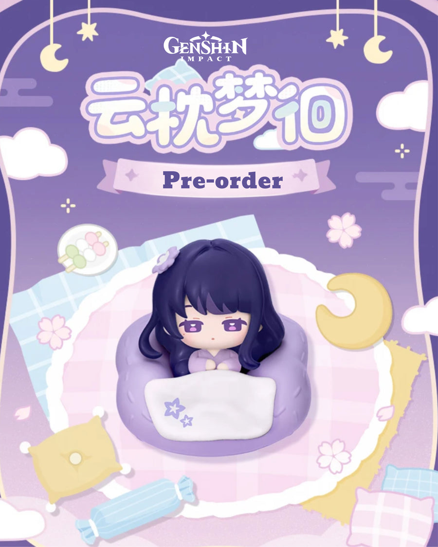 Genshin Impact Cloud Pillow Reverie Series Collectibles - Official PreOrder
