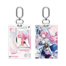 Entry Permit Series ID Card Keychain