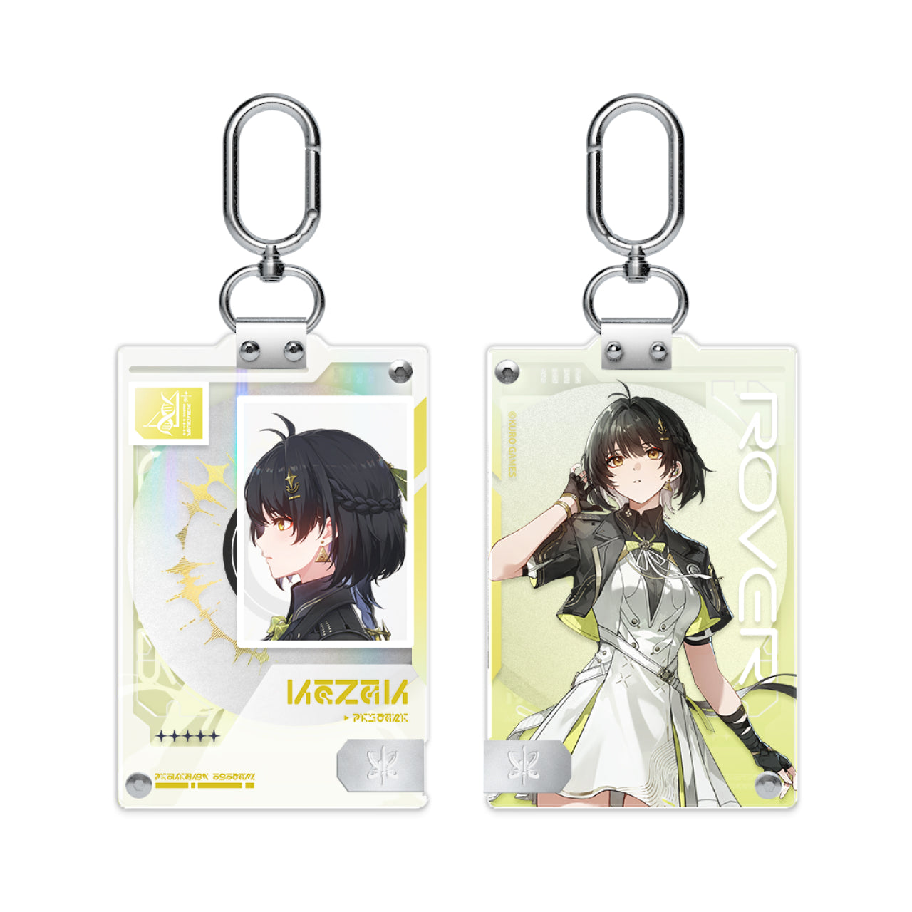 Wuthering Waves Entry Permit Series ID Card Keychain – VibeMax