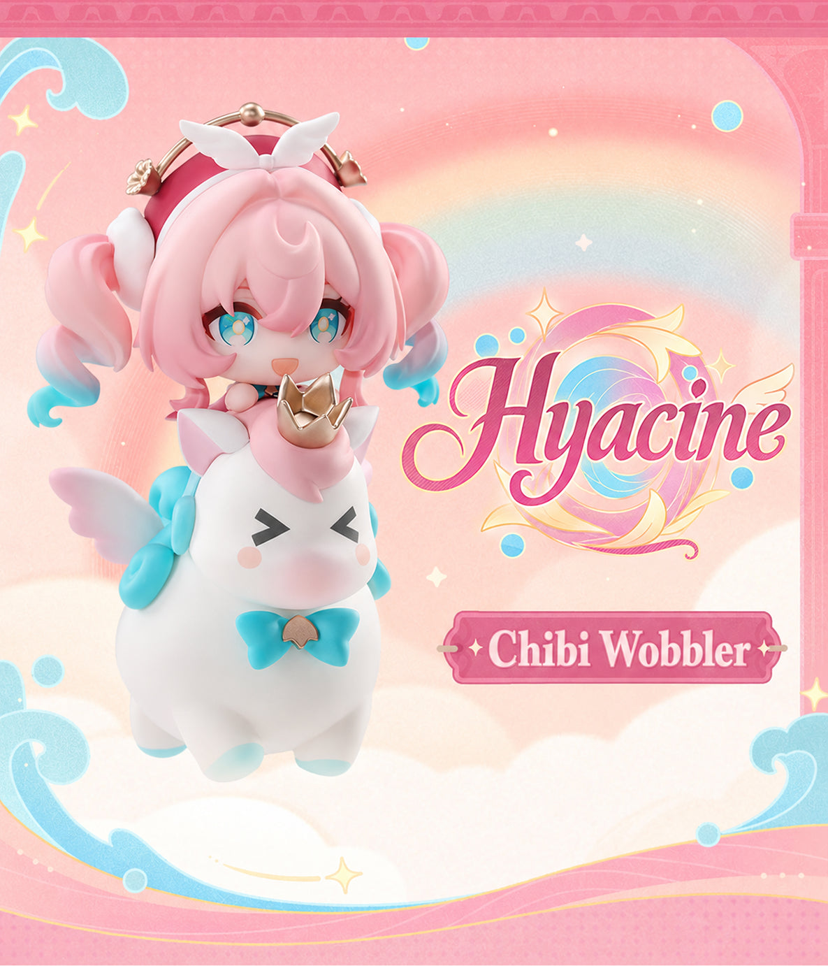Hyacine Happy Shake Chibi Ornament