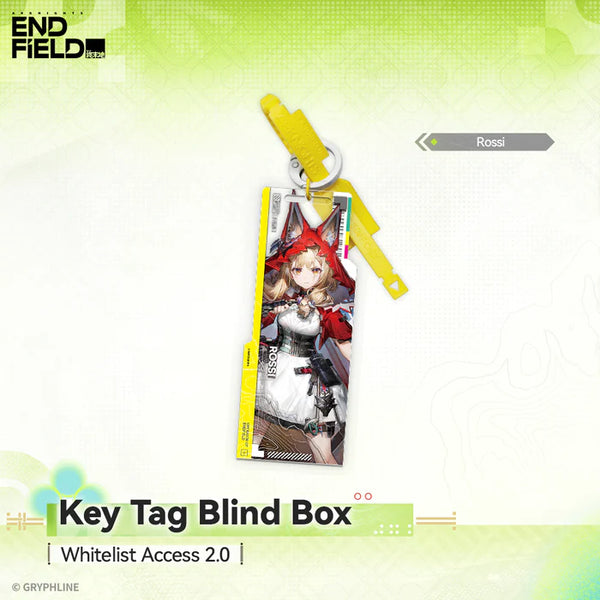 Arknights: Endfield Key Tag Blind Box - Whitelist Access 2.0