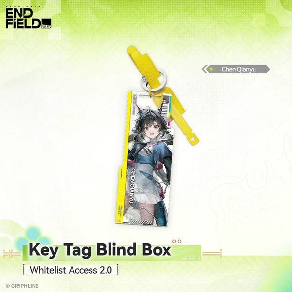 Arknights: Endfield Key Tag Blind Box - Whitelist Access 2.0