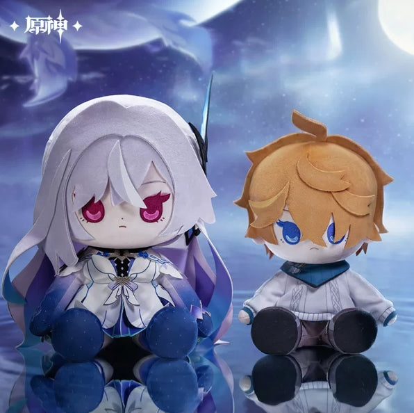 Fluffy Cute Sitting Pose Plush Doll