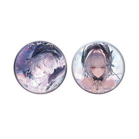 Paint Theme Double Flare Badge Set