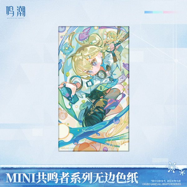 Wuthering Waves Chibi Resonator Series Unframed Colored Paper