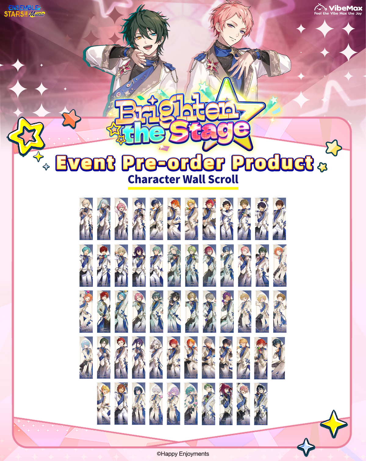 Ensemble Stars!! 10th Anniversary Brighten the Stage Series Collectibles - Official PreOrder