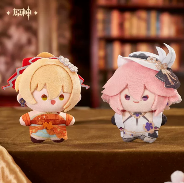 Genshin Impact Genshin Impact Dazzling Night Banquet Series Chibi Plush Keychain Blind Box