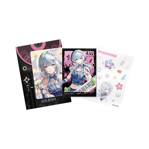 Punishing: Gray Raven Punishing: Gray Raven One Heart, One Hertz Series Mini Polaroid Photocard Set – Liv