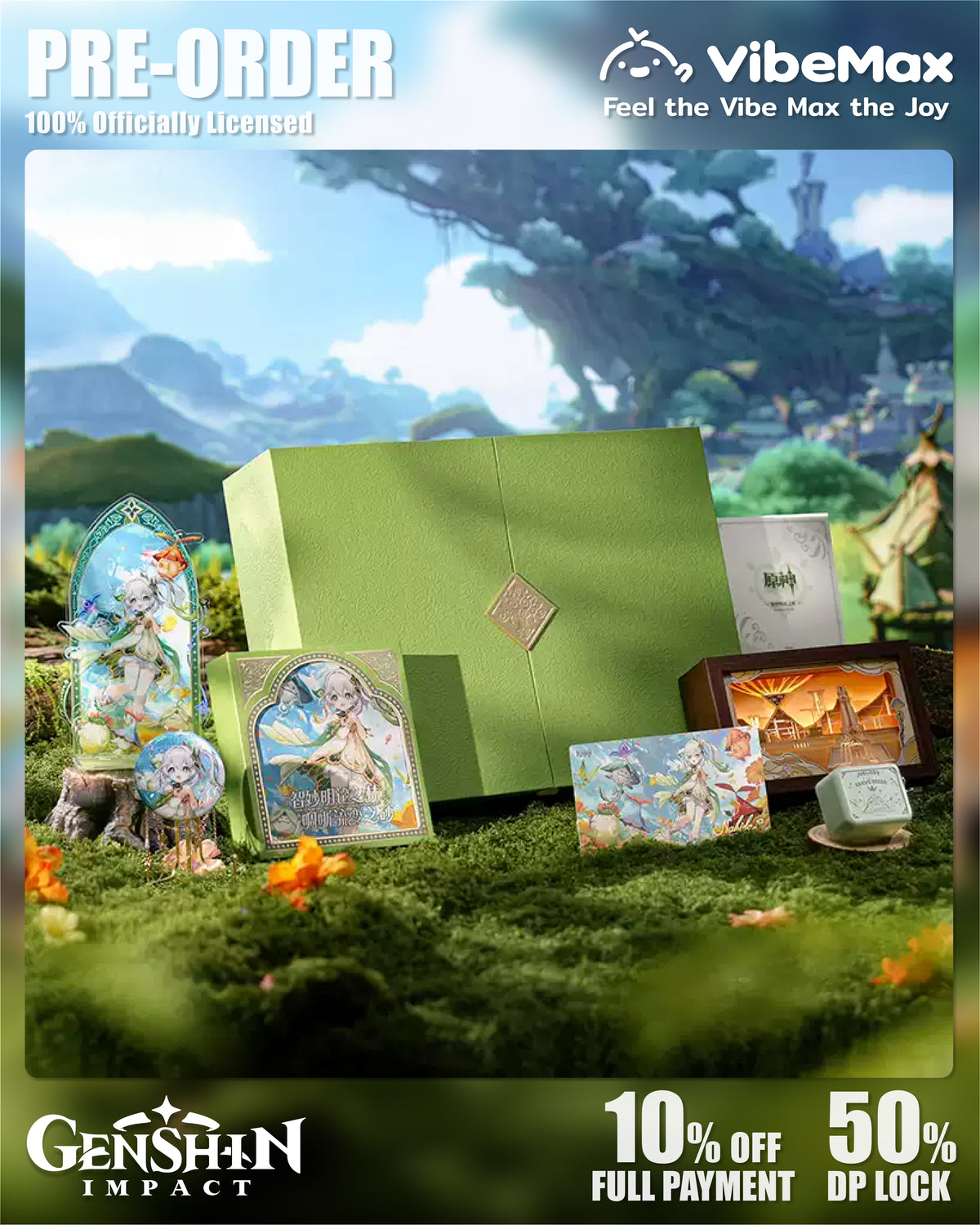 Genshin Impact Sumeru OST Merchandise Gift Box-Official PreOrder