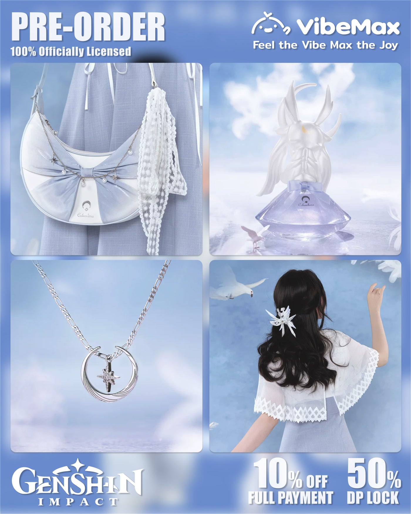 Genshin Impact: Columbina Impression Theme Series Collectibles‑Official Pre‑Order