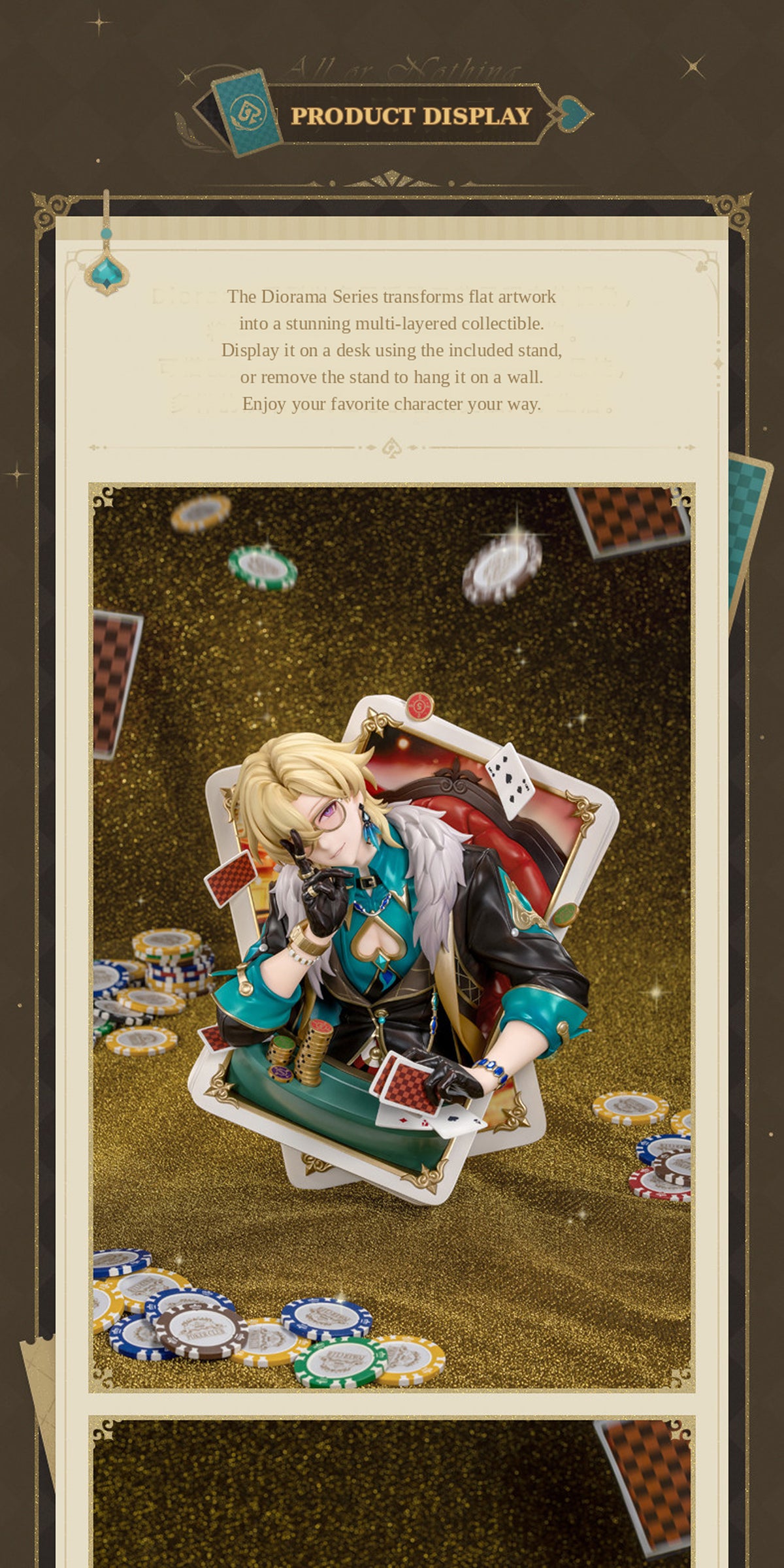 Diorama Series Aventurine: Inherently Unjust Destiny Ver. 3D Picture Figure