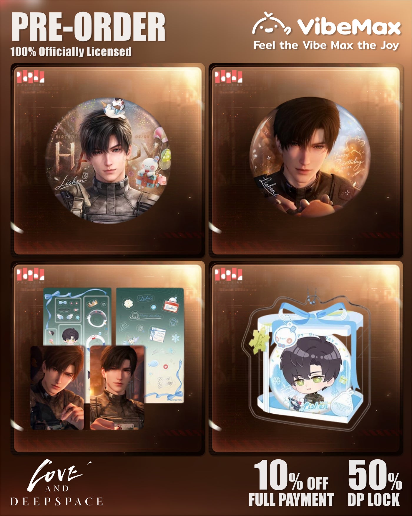 Love and Deepspace‑Embracing Reverie Series‑Official PreOrder