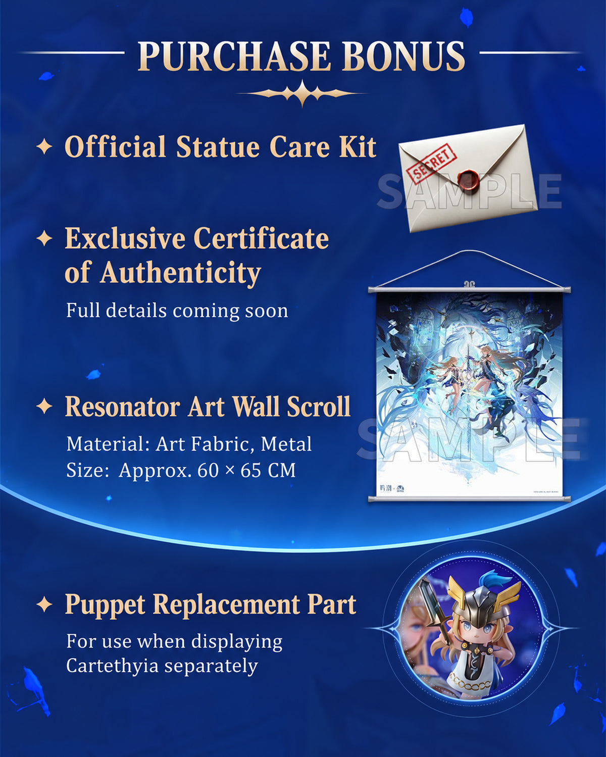 Wuthering Waves x Infinity Studio - Fleurdelys & Cartethyia Collector’s Edition Statue