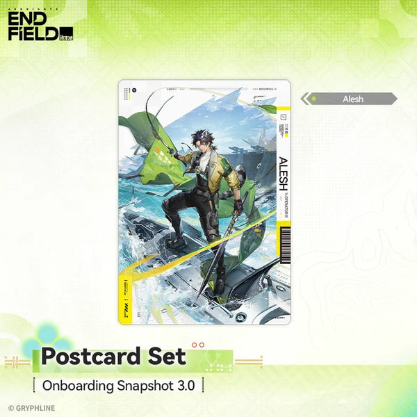 Arknights: Endfield Postcard Set - Onboarding Snapshot 3.0