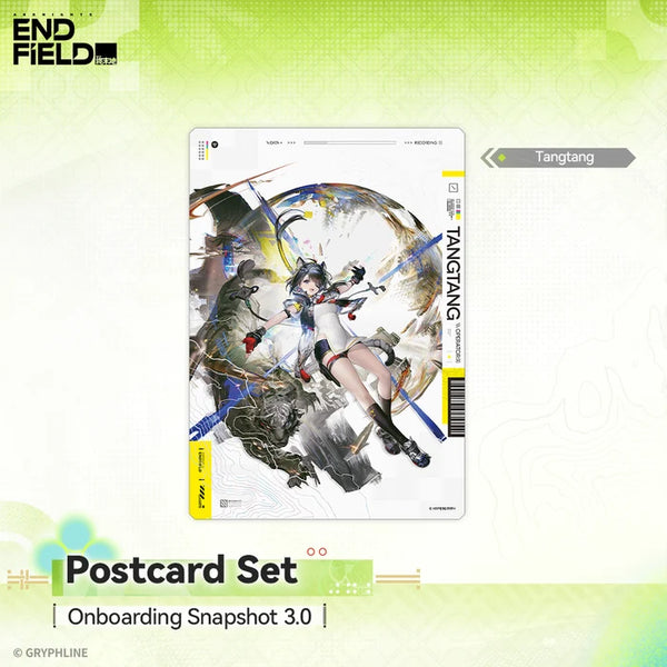 Arknights: Endfield Postcard Set - Onboarding Snapshot 3.0