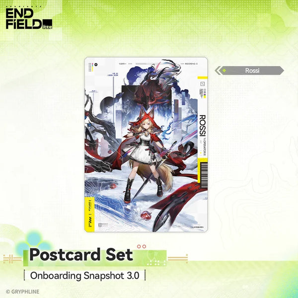 Arknights: Endfield Postcard Set - Onboarding Snapshot 3.0
