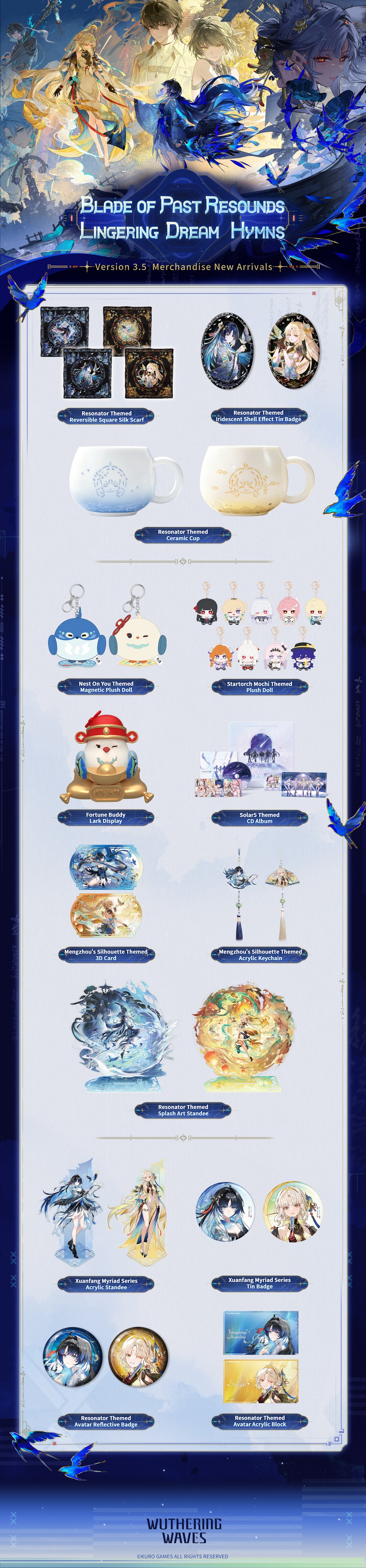 Wuthering Waves 3.5 Series Collectibles - Official PreOrder