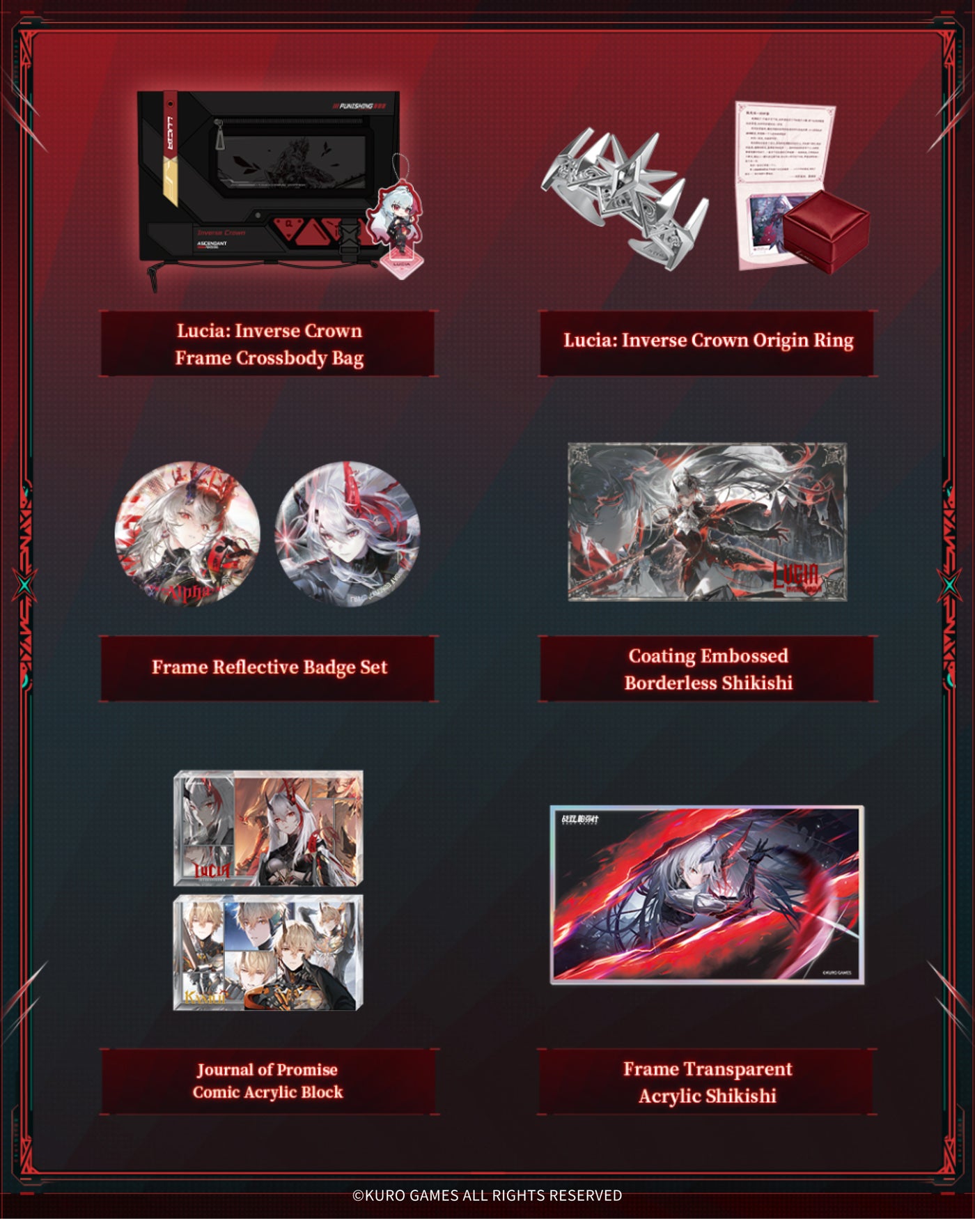 Punishing: Gray Raven Homecoming Voyage Series Merchandise Now Available Pre-order
