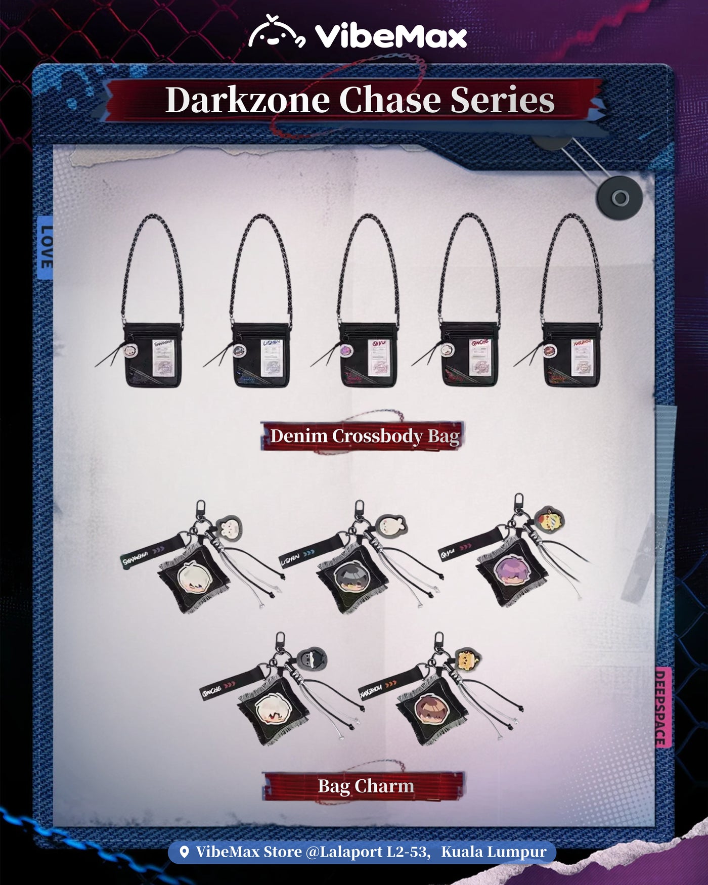 Love and Deepspace-Darkzone Chase Series Limited Drops