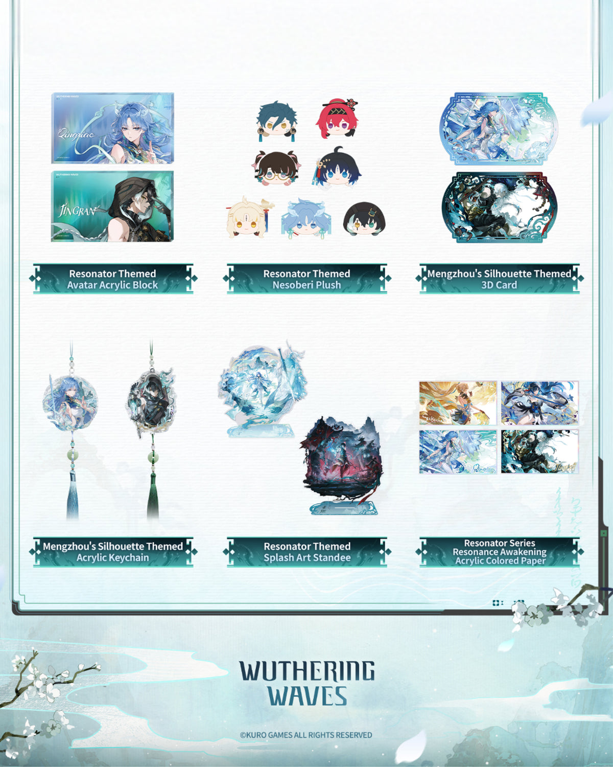 Wuthering Waves ver3.6 Qingxiao and Jinran Collection Pre-order Open!