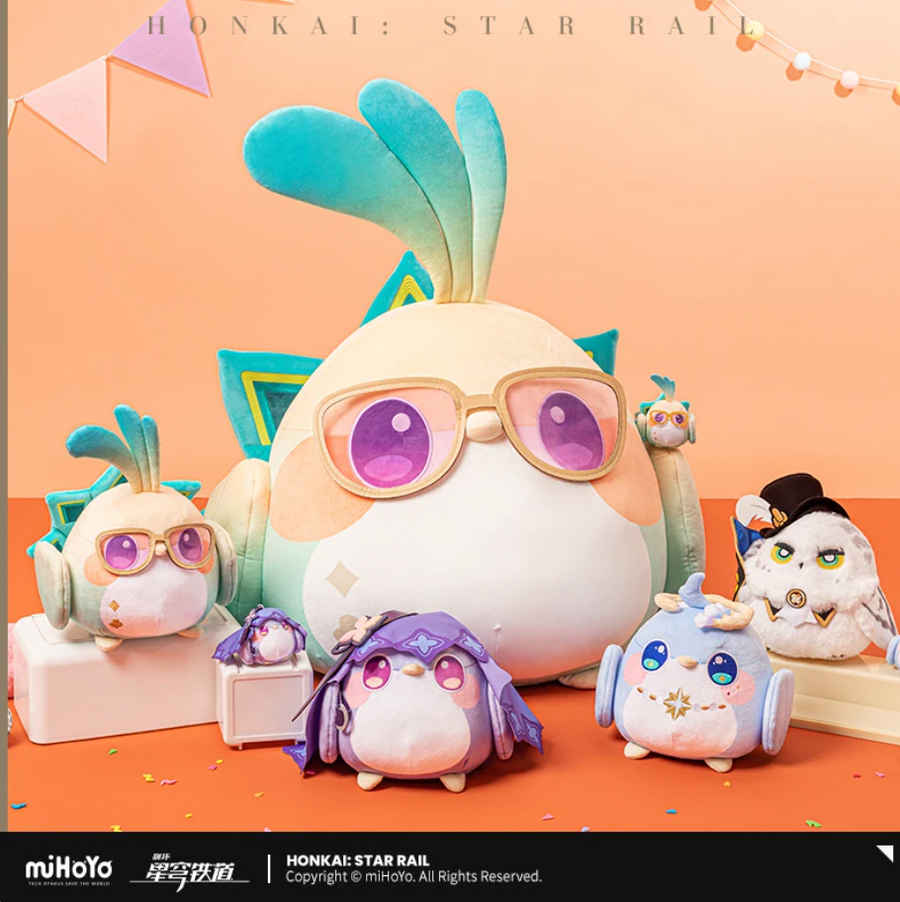[60cm Large Ver.]Owlbert's Reception Room Series Plush Doll Aventurine Bird