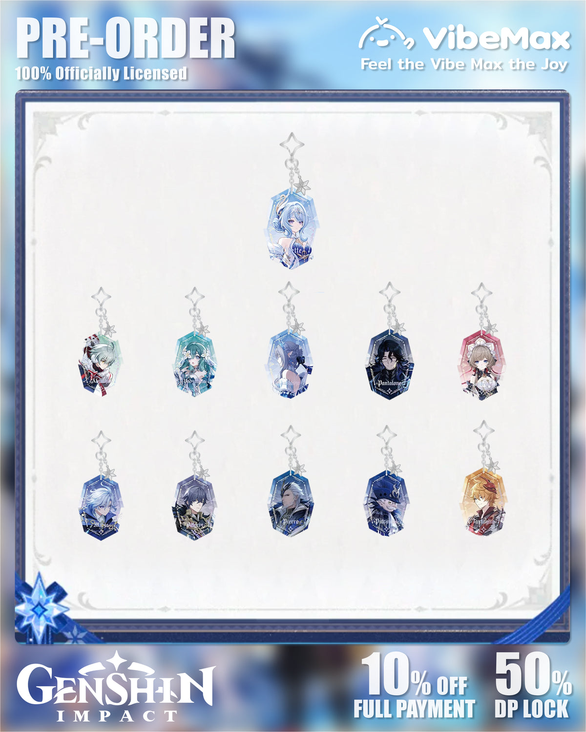 Genshin Impact-Snowland of Unpitied Love Series-Official PreOrder