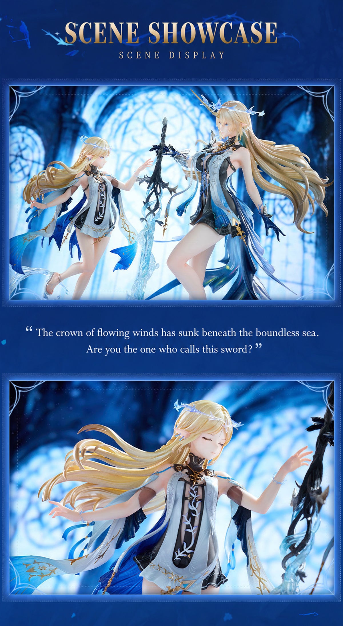 Wuthering Waves x Infinity Studio - Fleurdelys & Cartethyia Collector’s Edition Statue