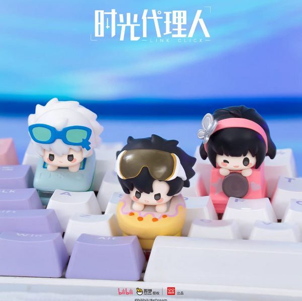 Link Click Link Click Retro Trend Series Keycap Figure Blind Box